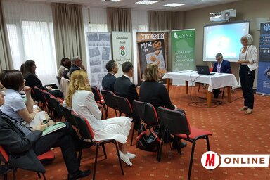 Földi Márta nyitotta meg a konferenciát (kép: Pesevszki Evelin)