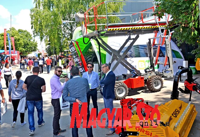 Olaszország 15 céggel képviselteti magát az idei vásáron (Fotó: Dávid Csilla)