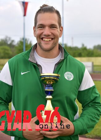 A dobása és a mosolya is nagy: Huszák János, az 57. Magyar Szó-kupa férfi győztese