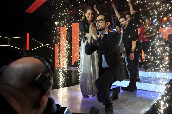 A Lóci játszik együttes nyerte a tehetségkutatót (Fotó: MTI)