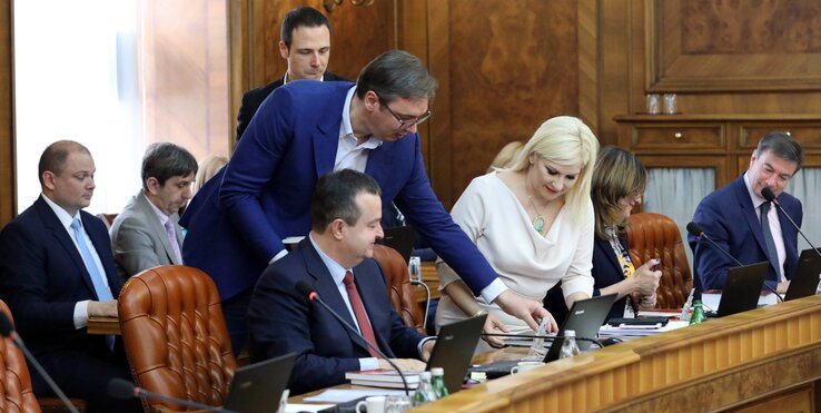 Az utolsó Vučić vezette kormányülés (Beta)