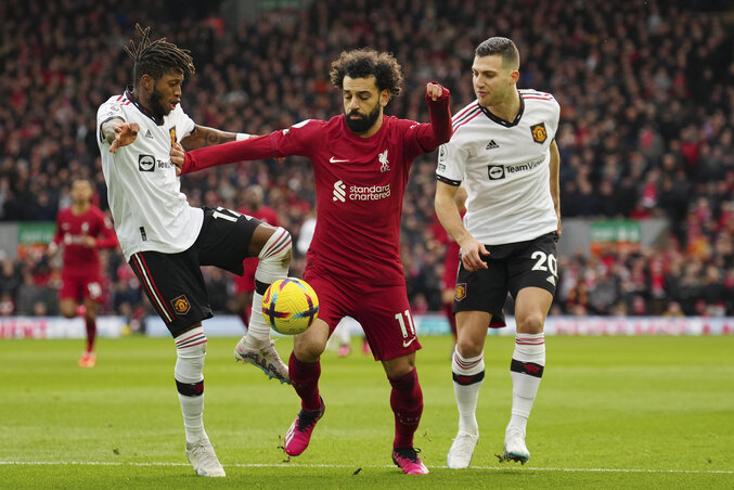 Mo Szalah 129 liverpooli Premier League-gólnál tart, amivel megelőzte Robbie Fowlert a klub vonatkozó örökranglistájának élén (Fotó: Beta/AP) Mo Szalah 129 liverpooli Premier League-gólnál tart, amivel megelőzte Robbie Fowlert a klub vonatkozó örökranglistájának élén (Fotó: Beta/AP)