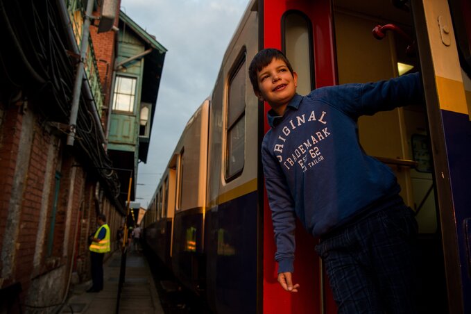 A zarándokok között 350 fiatal van (Fotó: MTI)