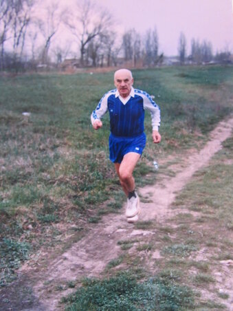 Silvester Kovač edzés közben