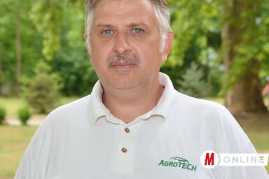 Király Zoltán, a gunarasi Gazdakör elnöke (kép: Lakatos János)