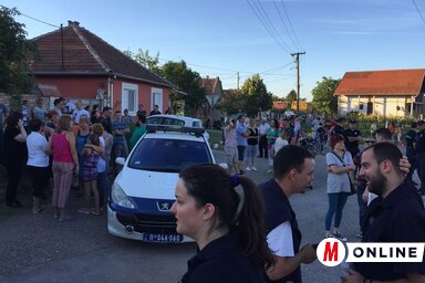 Napokig követelték a migránsválság megoldását (kép: Fekete J. József)