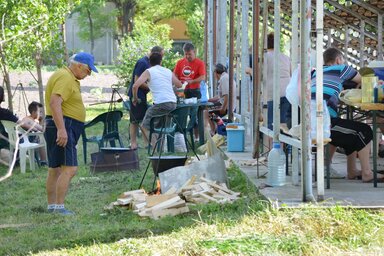 A tavalyi kecskefőző verseny (Fotó: Lakatos János)