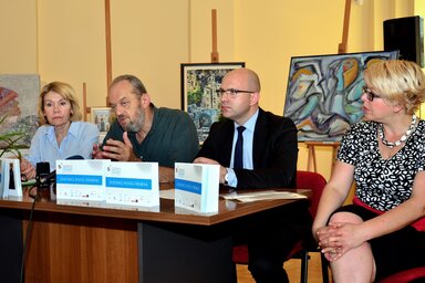 Ökrész Rozália, Đorđe Vukmirović, Dalibor Rožić és Nataša Heror (Fotó: Dávid Csilla)