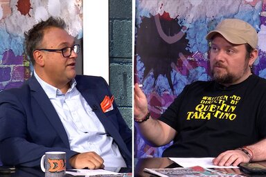 Nenad Kulačin és Marko Vidojković a Dobar, loš, zao podcast szerzőpárosa (Fotó: Nova S)
