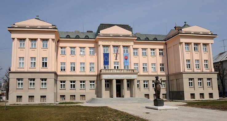 A Matica Slovenská túrócszentmártoni épülete (Fotó: MTI)