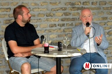 Patócs László és Nádasdy Ádám (kép: Benedek Miklós)