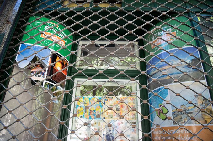 A fizetésképtelenné vált utazási iroda székhelye Budapesten (Fotó: MTI)