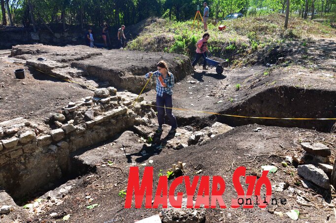 A Glac parcellán végezett ásatások helyszíne (Dávid Csilla felvétele) A Glac parcellán végezett ásatások helyszíne (Dávid Csilla felvétele)