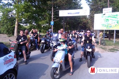 A motorosok felvonulása (Csincsik Zsolt felvétele)