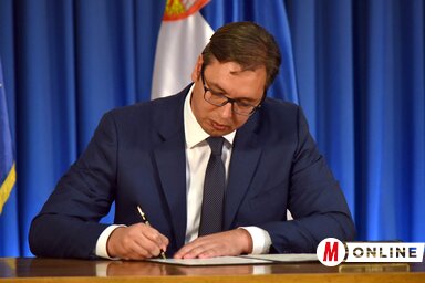 Aleksandar Vučić: A koszovói kérdést csupán a szerbiai politikai színtér szereplői közötti párbeszéddel lehet megoldani (Ótos András felvétele)