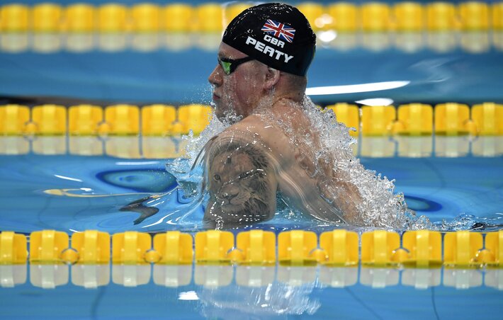 Adam Peaty (Fotó: MTI)