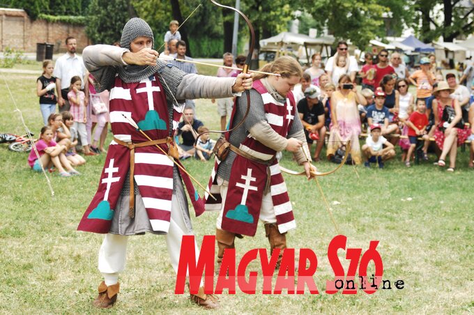 A jó szem mellett erős kar is kell a célzáshoz (Veréb Simon felvétele) A jó szem mellett erős kar is kell a célzáshoz (Veréb Simon felvétele)
