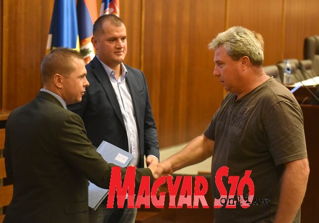 Fóliasátorra kapott támogatást Szarvák Imre (Ótos András felvétele)