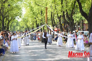 Az aratóünnepség minden évben nagyon látványos (Fotó: Archív)