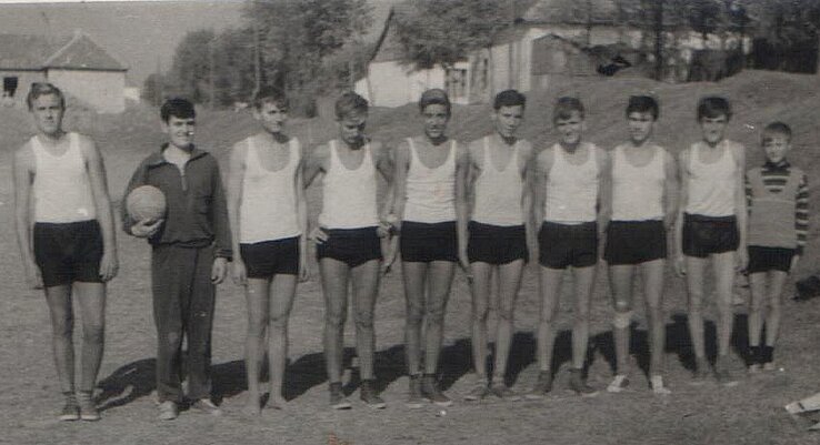 A focicsapat: Sinkovits Péter, Papp István, Nagy Ferenc, Farkas Zoltán, Balog Mihály, Balogh István, Lukinich Róbert, Riesz Miklós, Lukinich Frigyes és Tóth Vilmos