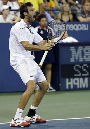 Marcel Granollers nagy küzdő, s már csak az a kérdés, hogy tenisztudása mire lesz elegendő Novak Đoković ellen (Fotó: Beta) Marcel Granollers nagy küzdő, s már csak az a kérdés, hogy tenisztudása mire lesz elegendő Novak Đoković ellen (Fotó: Beta)