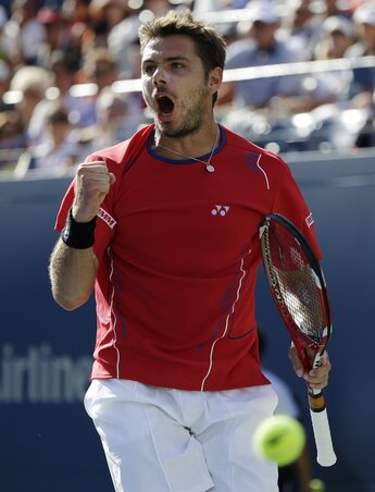 Wawrinka lesöpörte a pályáról a címvédőt (Fotó. Beta/AP)