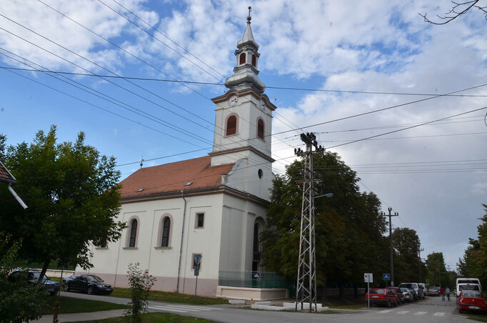 Az 1838-ban felszentelt pirosi református templom