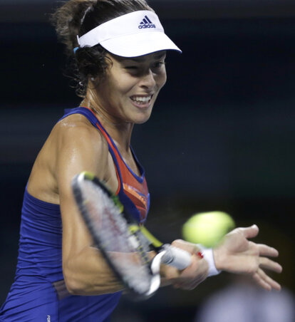 Ana Ivanović könnyen győzte le a csapnivalóan adogató olasz Flavia Pennettát (Fotó: Beta) Ana Ivanović könnyen győzte le a csapnivalóan adogató olasz Flavia Pennettát (Fotó: Beta)