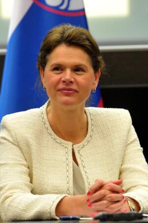 Alenka Bratušek szlovén miniszterelnök (Fotó: Tanjug)