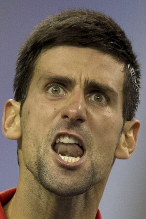Novak Đoković öröme a nehezen kivívott győzelem után (Fotó: Beta) Novak Đoković öröme a nehezen kivívott győzelem után (Fotó: Beta)