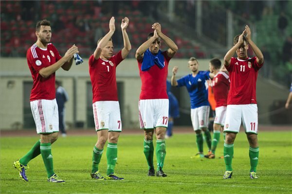 A magyar csapat láthatóan nem heverte még ki a hollandiai blamázst (MTI Fotó: Koszticsák Szilárd)
