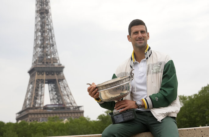 Novak Đoković 23. Grand Slam-serlege biztosan maradandó emlék (Fotó: Beta/AP)