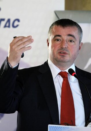 Danas je u Hotelu "Hajat" u Beogradu odrzana konferencija za novinare generalnog direktora Srbijagasa Dusana Bajatovica o poslovanju 2008-2013. godine i o planovima tog javnog preduzeca. Uz vest Bete. (BETAPHOTO/MILAN OBRADOVIC/AV)