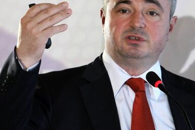 Danas je u Hotelu "Hajat" u Beogradu odrzana konferencija za novinare generalnog direktora Srbijagasa Dusana Bajatovica o poslovanju 2008-2013. godine i o planovima tog javnog preduzeca. Uz vest Bete. (BETAPHOTO/MILAN OBRADOVIC/AV)
