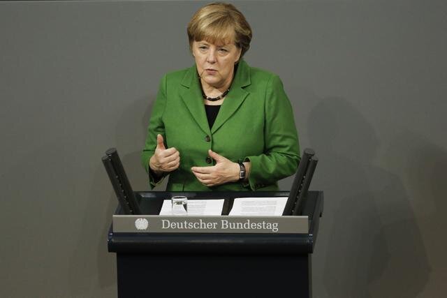 Angela Merkel: A bizalmat újra meg kell teremteni (Fotó: Beta/AP)