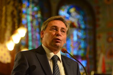 Maglai Jenő: Az elmúlt évtizedben először történt meg, hogy mind a négy nemzeti közösség legitim képviselője jelen van a városi hatalomban (Fotók: Molnár Edvárd)