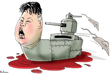(Léphaft Pál karikatúrája)