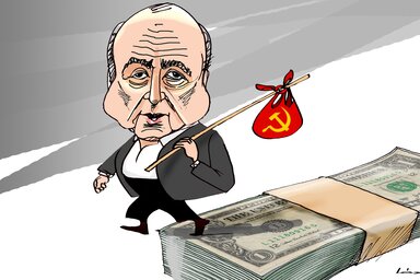 (Léphaft Pál karikatúrája)