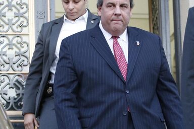 Chris Christie: Hogy fogok én ebből a botrányból kimászni? (Fotó: Beta/AP)