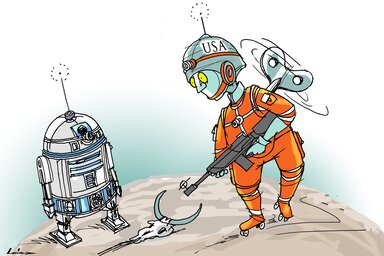 (Léphaft Pál karikatúrája)