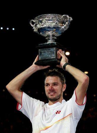Stanislas Wawrinka, az Australian Open győztese a hétvégén már Újvidéken lép pályára (Fotó: Beta) Stanislas Wawrinka, az Australian Open győztese a hétvégén már Újvidéken lép pályára (Fotó: Beta)