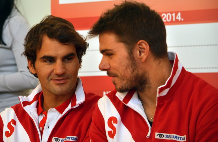 A világranglista harmadik és nyolcadik helyezettje, Stanislas Wawrinka és Roger Federer a hétvégén Újvidéken lépnek pályára (Fotó: Dávid Csilla) A világranglista harmadik és nyolcadik helyezettje, Stanislas Wawrinka és Roger Federer a hétvégén Újvidéken lépnek pályára (Fotó: Dávid Csilla)