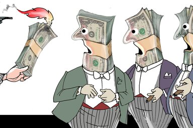 (Léphaft Pál karikatúrája)