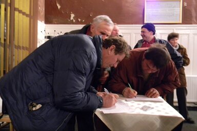 A gazdák méltányosságot és törvénymódosítást követelnek (Fotó: Fehér Rózsa)