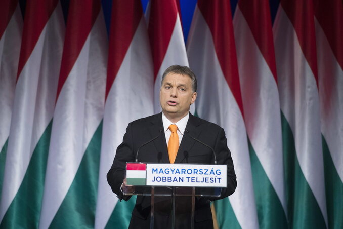 Orbán Viktor: Erősek és egységesek vagyunk (Fotó: MTI)