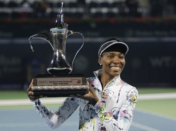 Venus Williams a 45. serlegét nyerte (Fotó: Beta/AP) Venus Williams a 45. serlegét nyerte (Fotó: Beta/AP)