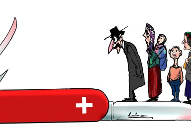 Léphaft Pál karikatúrája