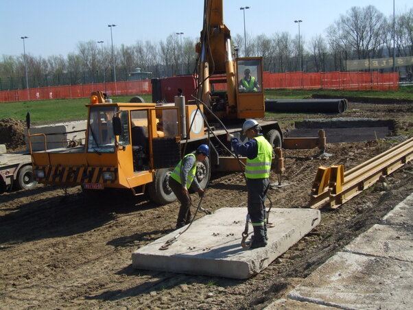 Elkezdődtek a vízgyár bővítésének előkészületi munkálatai (Fotó: Dávid Csilla)