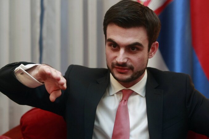 Lazar Krstić, a pénzügyi tárca vezetője – állítólag biztos helye van az új kormányban (Fotó: Beta)