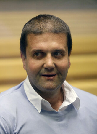 Darko Šarić: Nem tudtam áttanulmányozni a vádiratot, mert az lehetetlen (Fotó: Beta/AP)